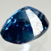 ★天然サファイア0.882ct★m 約6.2×4.4mmソーティング付 ルース 裸石 宝石 ジュエリーjewerly sapphire コランダム corundum _画像2