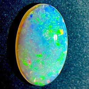 遊色効果!!★天然オパール4.126ct★m 16.4×10.6mm ルース 裸石 opal 宝石 ジュエリー jewerly 