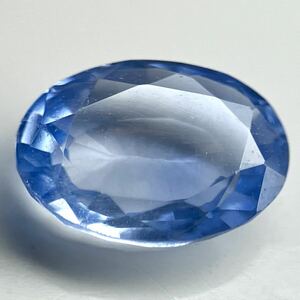 ★天然サファイア0.911ct★J 約6.8×5.0mmソーティング付 ルース 裸石 宝石 ジュエリー corundum sapphire 