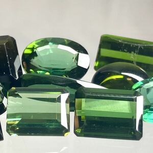 ★天然トルマリン13点おまとめ30ct★j ルース 裸石 宝石 ジュエリー jewerly tourmaline ②