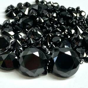 ［天然ブラックダイヤモンドおまとめ］M 10ct 裸石 宝石 diamond jewelry ジュエリー black ③の画像1