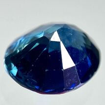 ★天然サファイア0.891ct★m 約6.1×5.0mmソーティング付 ルース 裸石 宝石 ジュエリーjewerly sapphire コランダム corundum _画像2