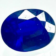 ★天然サファイア0.721ct★m 約6.2×4.7mmソーティング付 ルース 裸石 宝石 ジュエリーjewerly sapphire コランダム corundum _画像1