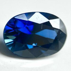 ★天然サファイア0.650ct★m 約6.1×4.2mmソーティング付 ルース 裸石 宝石 ジュエリーjewerly sapphire コランダム corundum