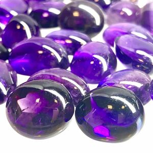 ★天然アメジスト36点おまとめ300ct★m ルース 裸石 宝石 ジュエリー jewelry アメジスト amethyst