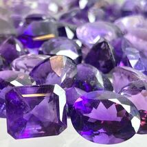 ★天然アメジスト72点おまとめ300ct★m ルース 裸石 宝石 ジュエリー jewelry アメジスト amethyst_画像2