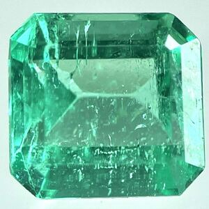 ［天然エメラルド0.315ct］M 約4.1×4.0mmソーティング付 ルース 裸石 宝石 ジュエリー ベリル beryl emerald EA0