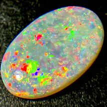 遊色効果抜群!!［天然オパール2.693ct］M 14.5×9.1mm ルース 裸石 opal 宝石 ジュエリー jewerly テDG0_画像4