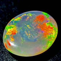 遊色効果抜群!!★天然オパール2.996ct★m 14.5×9.1mm ルース 裸石 opal 宝石 ジュエリー jewerly_画像1