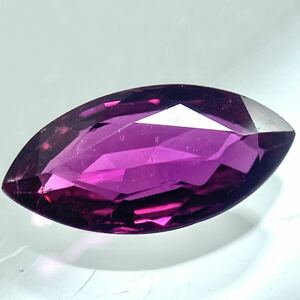 ［天然サファイア0.520ct］M 約6.7×3.6mmソーティング付 ルース 裸石 宝石 ジュエリー corundum コランダム sapphire 蒼玉　