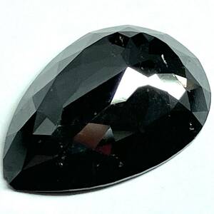 [ natural black diamond Monde ]M 4.5ct 15.7×11.0mm loose unset jewel gem black diamond jewelry jewelry 