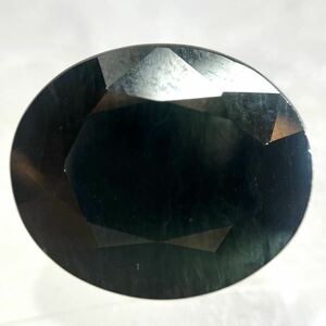 ★天然サファイア14.731ct★M 約15.2×13.0mmソーティング付 ルース 裸石 宝石 ジュエリー corundum コランダム sapphire 蒼玉