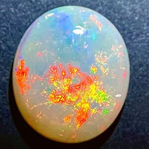 遊色効果!!★天然オパール4.677ct★m 14.2×12.1mm ルース 裸石 opal 宝石 ジュエリー jewerly 