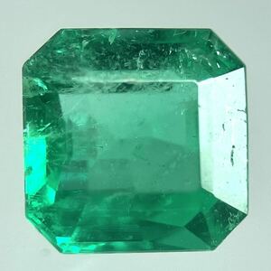 ［天然エメラルド0.358ct］J 約4.1×4.0mmソーティング付 ルース 裸石 宝石 ジュエリー emerald beryl ベリル　テDE0