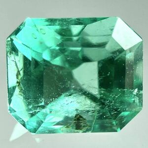 [ natural emerald 0.695ct]J approximately 5.4×4.7mmso-ting attaching loose unset jewel gem jewelry emerald beryl beryl teDG0