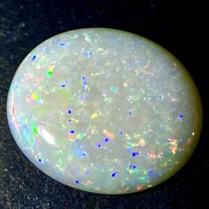 ★天然オパール3.801ct★j 14.2×12.1mm ルース 裸石 opal