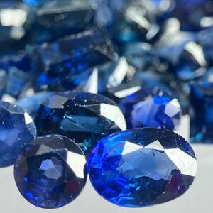 [ natural sapphire . summarize ] M 50ct unset jewel gem ko Random corundum jewelry jewelry sapphire. sphere EA1 ②