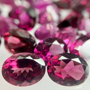 ［天然ガーネットおまとめ100ct］M ルース 裸石 宝石 ジュエリー jewelry garnet 柘榴石 DB0 ①