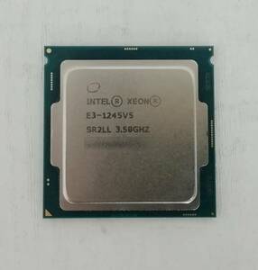 Intel CPU Xeon E3-1245 v5 3.50.GHz FCLGA1151 中古品 ゆうパケットorレターパック発送 代引き・日時指定不可 即納【H24050608】