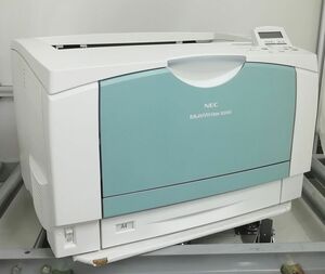 【使用枚数：印刷枚数197枚！】NEC A3対応 モノクロ レーザー プリンター MultiWriter 8300 PR-L8300 一週間返品保証【H24051626】