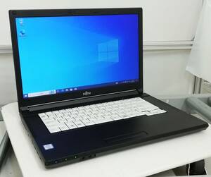 【訳有】FUJITSU LIFEBOOK A577/V Core i5 7300U メモリ8GB 新品SSD 2.5インチ256GB Windows 10 Pro 64bit 即納 返品保証付【H24042901】