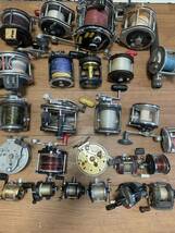 リール RYOBI OLYMPIC SHIMANO DAIWA PENN 25個まとめて売る_画像1