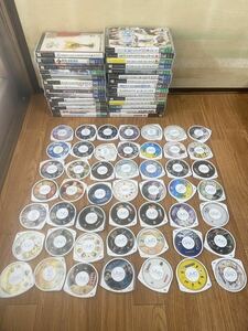 PSP ソフト 78点セットまとめて売る