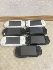 SONY PlayStation PSP 1000本体 7台 まとめ セット