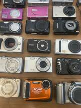 デジタルカメラ SONY OLYMPUS FUJIFILM CASIO Panasonic Nikon PENTAX 65台まとめて売る_画像3