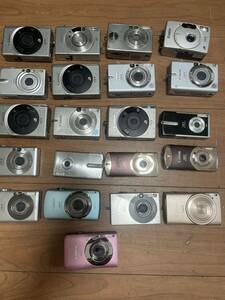 デジタルカメラ Canon IXY DIGITAL 40 55 60 500 400 930 is IXY 200F 620F 21台まとめて売る