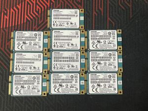 [10 pieces set ]Toshiba Toshiba mSATA SSD 256GB operation verification ending 