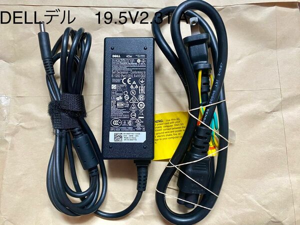 ☆送料込☆中古純正DELLデルACアダプター19.5V 2.31A