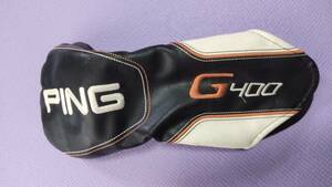 ピンゴルフ PING G400 1W ドライバー用 ヘッドカバー 美品 USED