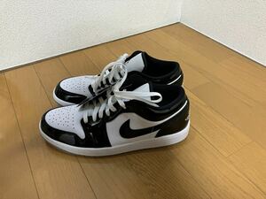 未使用 ナイキ エアジョーダン 1 ロー SE コンコルド NIKE AIR JORDAN 1 LOW SE US9 27センチ DV1309-100 エア ジョーダン パンダ