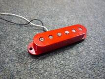 1996～98年製 FERNANDES VS-1 Single coil Pickup RED　フェルナンデス シングルコイル・ピックアップ ランダムポールピース　① LA-85KK_画像4