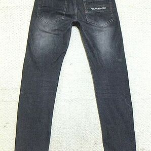 KOMINE(コミネ).ストレッチ デニム ライディング パンツ L(32/SLIM FIT/膝 プロテクター/バイカー/ツーリング/W88股下85/degner)の画像2