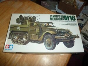 1/35 America self-propulsion against empty machine gun M16 Sky cleaner Tamiya 