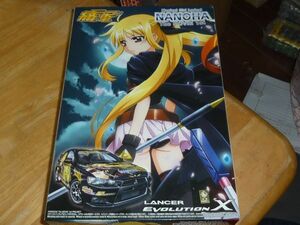 1/24 pain car Magical Girl Lyrical Nanoha The Movie 1st Aoshima feito* Testarossa Lancer Evolution X option 