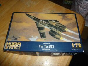 1/72 フォッケウルフ Fw Ta283 迎撃機 フーマモデル HUMA modell