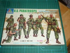 1/35 アメリカ 降下部隊 イタレリ ITALERI U.S. PARATROOPS no.309　パラトルーパー