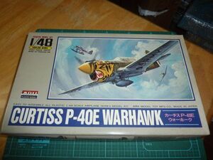 1/48 カーチス P-40E ウォーホーク　アリイ WARHAWK オオタキ