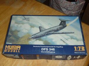 1/72　ドイツ空軍 DFS346 ロケット実験機　フーマモデル HUMA MODELL　