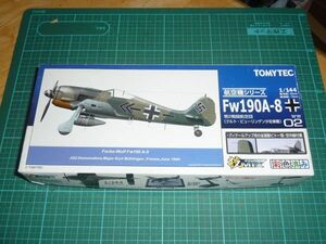 1/144 技MIX フォッケウルフ Fw190A-8 第2戦闘航空団　クルト・ビューリンゲン少佐乗機 トミーテック