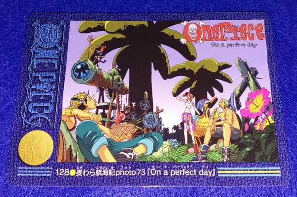 即決 BANDAI バンダイ 2001 カードダス ONE PIECE ワンピース ビジュアルアドベンチャー カード 128 麦わら航海記photo73 On a perfect day