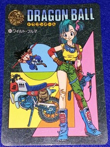 即決 BANDAI バンダイ 1991 カードダス ドラゴンボールZ ビジュアルアドベンチャー カード 64 ワイルド・ブルマ 