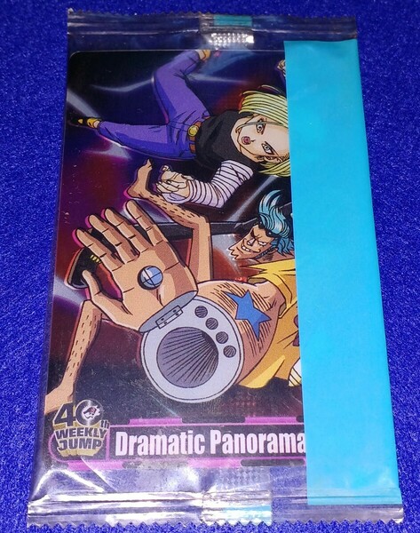 即決 送料無料 森永 MORINAGA ジャンプ40周年 ドラゴンボール × ワンピース コラボ ウエハース カード フランキー 人造人間18号 / 鳥山明