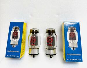 JJ Electronic KT-88 vacuum tube 2 pcs set origin box attaching.