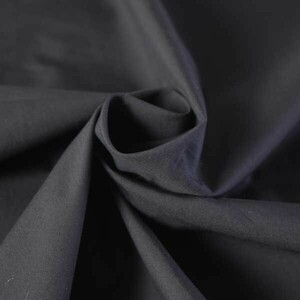 ♪コットンブロード 黒 巾：135cm♪2m[9896]