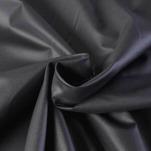 ♪ポリエステルタフタコーティング 黒 巾：148cm♪3.3m[9976]