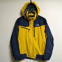 THE NORTH FACE ノースフェイス サミットシリーズ ゴアテックス GORE-TEX マウンテンパーカー メンズ Lサイズ 正規品 イエロー A5379_画像1